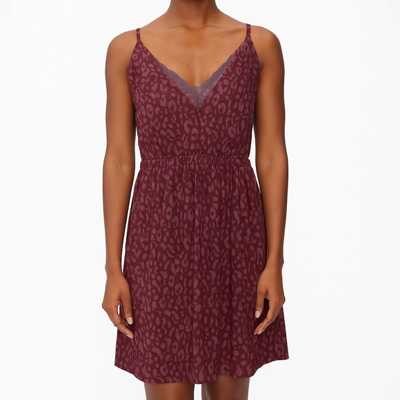 Sleep by Cacique Dresses & Skirts - Sleep by Cacique - Purple Animal Print Night Sleep Dress Size 14/16. NWT